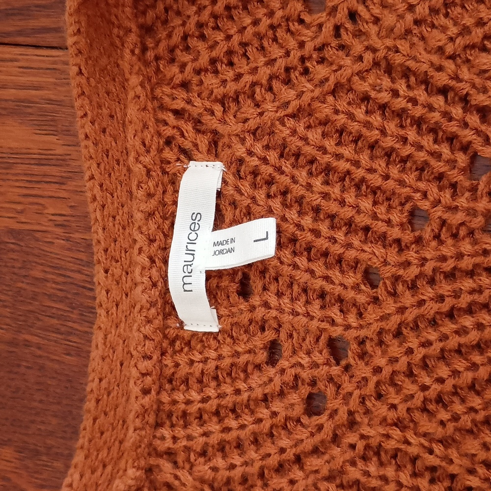 Maurices Knit Open Cardigan Sweater